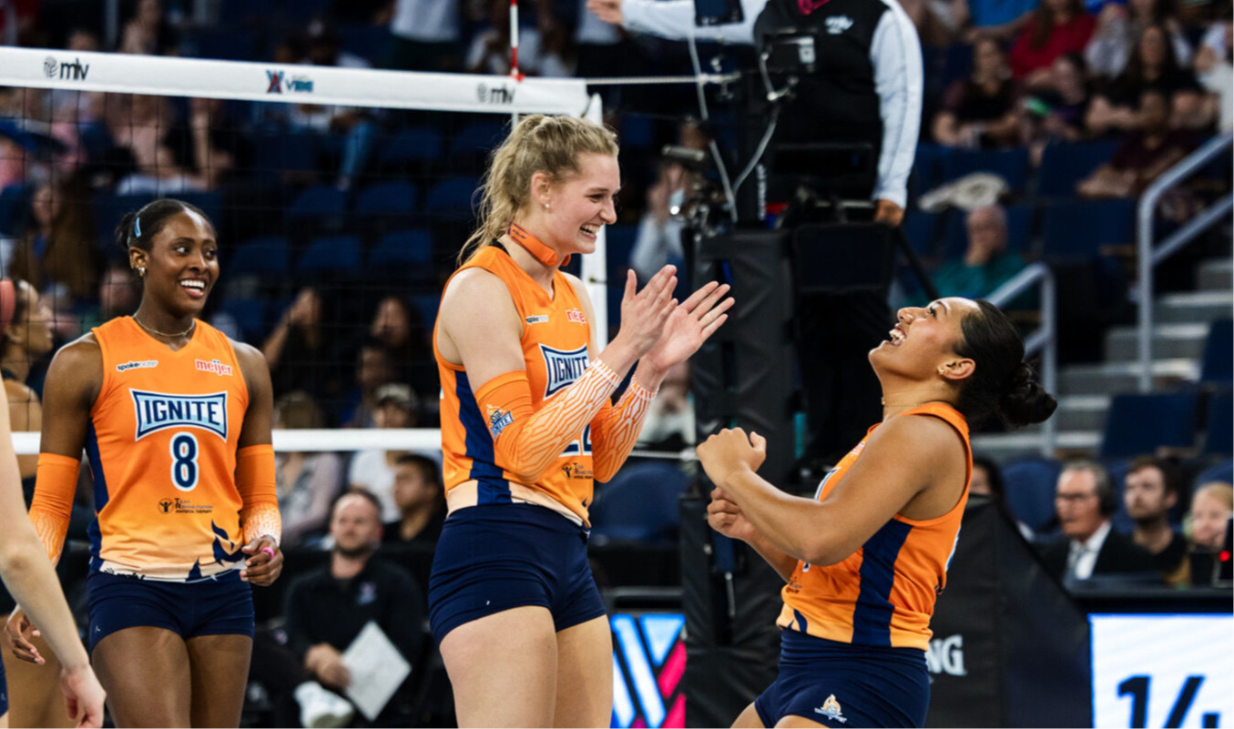 Major League Volleyball championship race visual