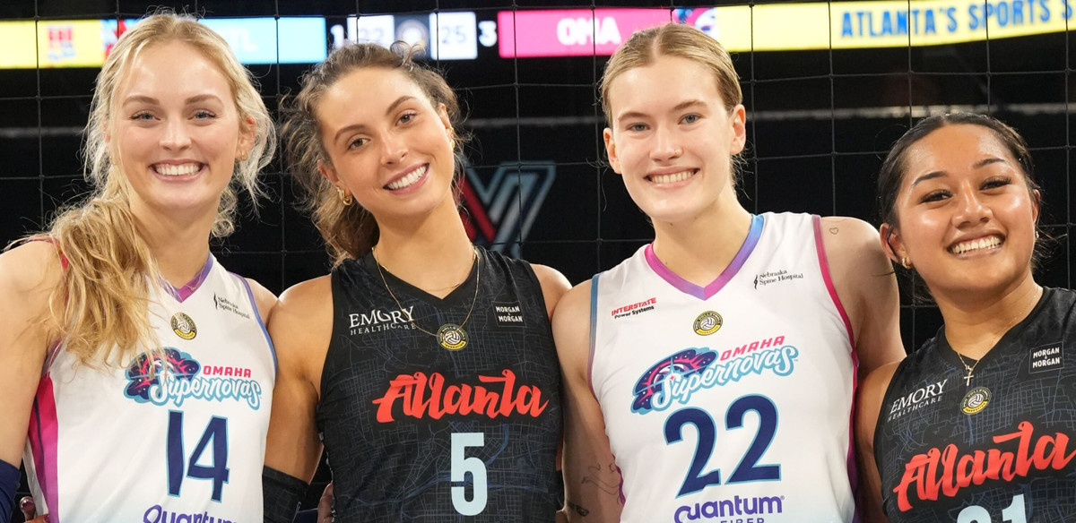 Atlanta Vibe Host Omaha Supernovas This Saturday Major League Volleyball